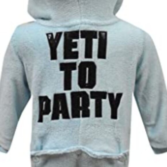 NWT - ⛄ “YETI FOR PARTY”  Kids Sleepwear - Sz 4-6 ⛄ - Picture 4 of 7